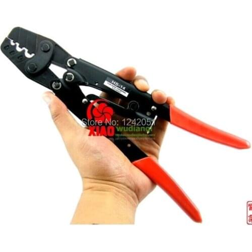 HS-14 5.5-14 square mm 10-6 AWG Japanese Style Strength Saving Ratchet Terminal Crimping Plier Crimping Tool