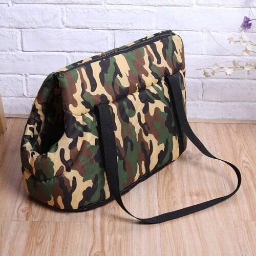 Camouflage Dog Carrier For Small Dogs Cozy Soft Puppy Cat Dog Bags Backpack Outdoor Travel Pet Sling Carrier Bag Chihuahua Pug
