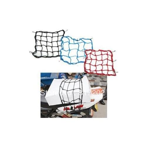 Hot Sale Wholesale Motorcycle Bike ATV Offroad Board GoCart accessories Helmet Net TANKED TKD RACING Universal Bungee Cargo Net