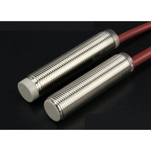 M12 round high temperature resistant 120 degree proximity switch sensor DC three-wire NPN normally open metal induction switch