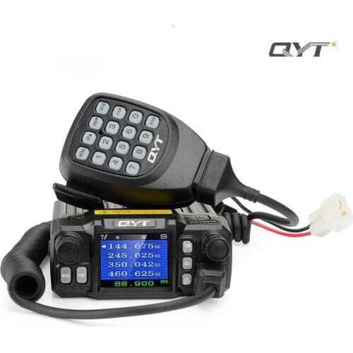 QYT KT-7900D Mobile Radio Quad Band Standby Outdoor Sports Amateur Repeater Commercial Public Taxi Intercom