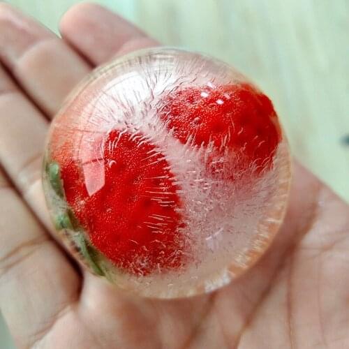 New 5CM Round Ball Ice Cube Mold DIY Ice Cream Maker Silicone Ice Mould Whiskey Ice Tray for Bar Tool Kitchen Gadget Accessories