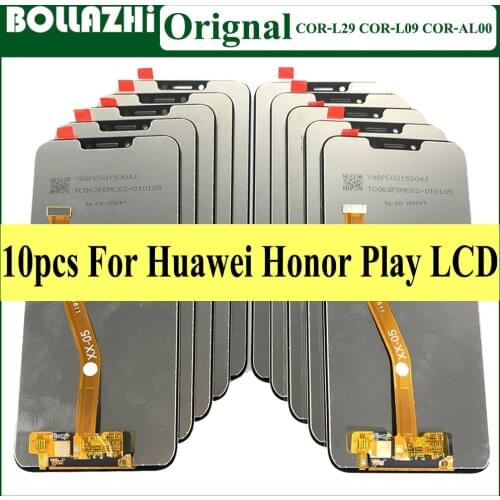 Wholesale 10 Piece/lot With Touch Screen Assembly For Huawei Honor Play LCD Display With Frame COR-L29 L09 AL00 AL10 TL10