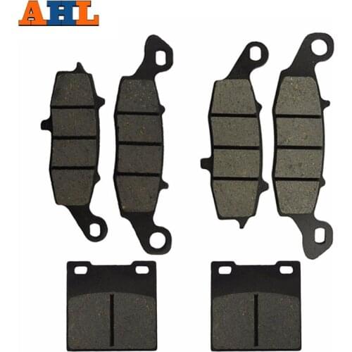 Motorcycle Front and Rear Brake Pads for Suzuki GSX 750 GSX750 F Katana 1998-2006 Black Brake Disc Pad