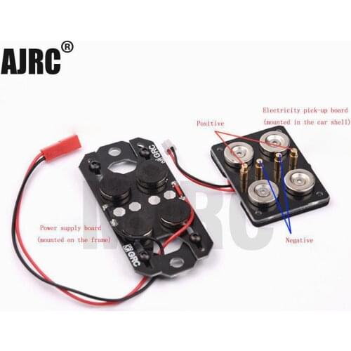 Professional Magnet Power Supply Body Post Universal Magnet Car Shell Column for 1/10 RC Cars Upgrade Parts Accessories