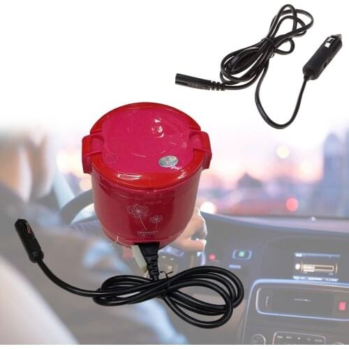 12V/24V Electric Rice cooker Power Cord for Car use Electric Heated Lunchbox EU US Plug Power Cord Adapter for Car Home