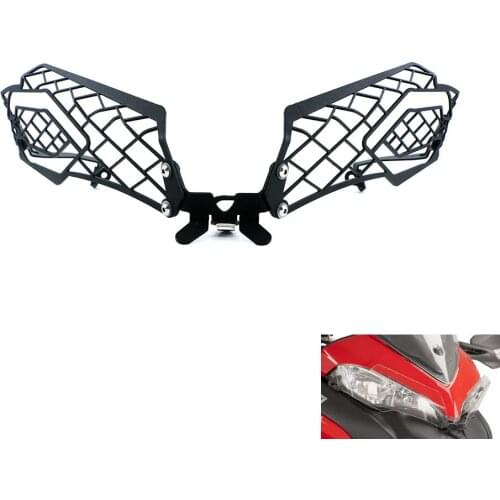 For DUCATI MULTISTRADA 1260 1200 950 2018-ON Grille Headlight Protector Guard Lense Cover