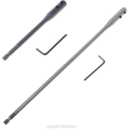 150/300mm Fit For Flat Drill Bit Deep Hole Shaft Hex Extention Holder Connect Rod Tools J22 21 Dropshipping