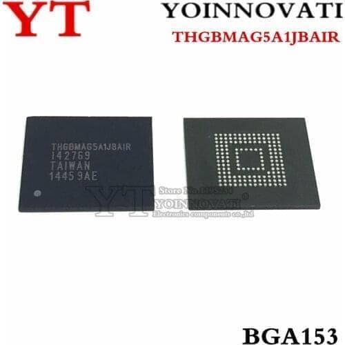 5PCS/LOT THGBMAG5A1JBAIR 4GB EMMC BGA THGBMAG5A1JBA1R