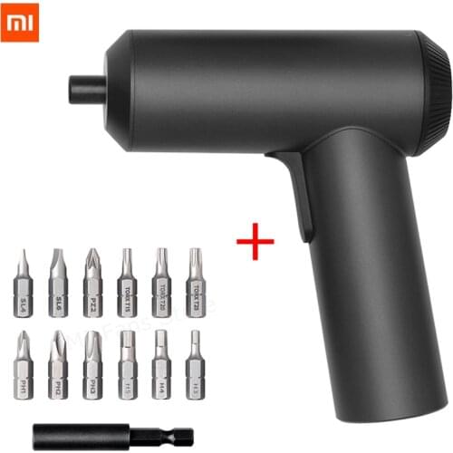 Xiaomi Mijia Wireless Chargeable Screwdriver 3.6V 2000Mah Li-lon 5N M Electric screwdriver with 12Pcs S2 Screw Bits for Home