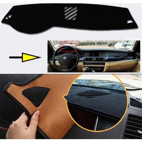 Interior Dashboard Carpet Photophobism Protective Pad Mat For BMW 5 Series 11-13