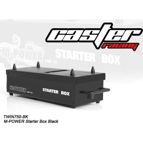 Caster 1/8 Nitro engine metal starter box Double 750 motor Easy Power Starter For Buggy baja Monster truck Truggy RC Car