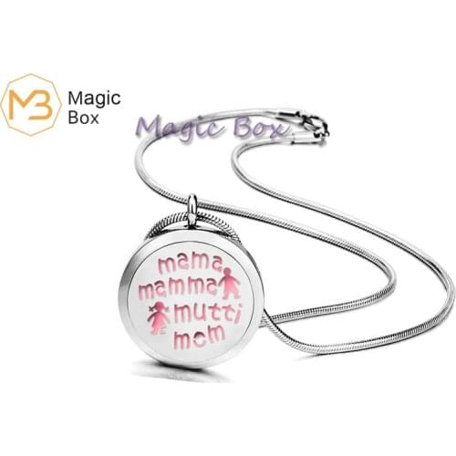 Stainless Steel Design Flower Aroma Therapy Aromatherapy Essential Oil Diffuser Locket fashion Necklace Pendant female Jewelry