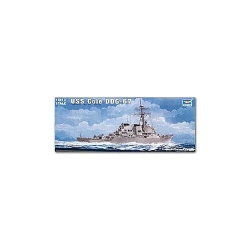 Trumpeter 1/350 scale model 04524 US Navy Burke-class DDG-68 "Cole" Missile Destroyer