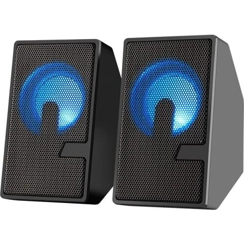 USB Wired Computer Speakers Deep Bass Sound Box Speaker For PC Laptop Powerful Subwoofer Multimedia Loudspeakers Sound Bar