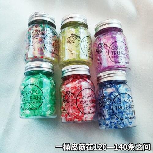 Free shipping 120-140pcs/set Fashion women hair elastic girls lovely Hair accessories ladys college style hair rope headwear