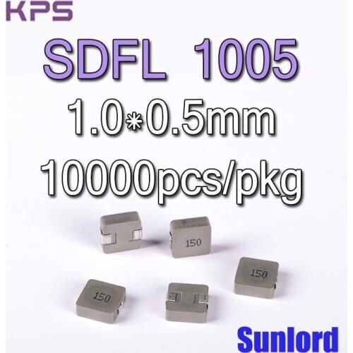 SDFL 1005 Multilayer Chip Ferrite Inductor Video Audio 5G AI EMI 3C Phone TeleAutomobile Video Audio Computer Remote control