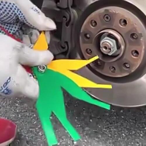 Automobile Brake Pad Scale/thickness Gauge/meter, Wear Measuring Instrument, Auto Maintenance Tool, Feeler Gauge Detector