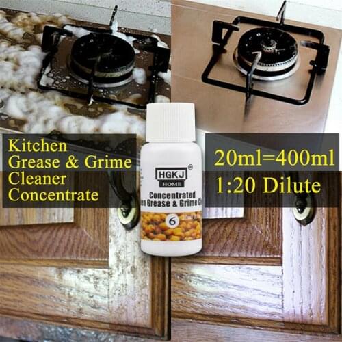 Kitchen Grease Grime Cleaner Concentrate 20/50ml Cleaning Washing Multi-Purpose for Home LBShipping