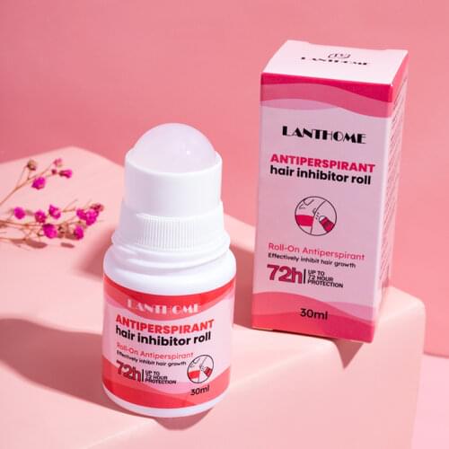 Hair suppression + body lotion is painless for a long time to prevent hair growth inhibitors and soothe the skin 50g