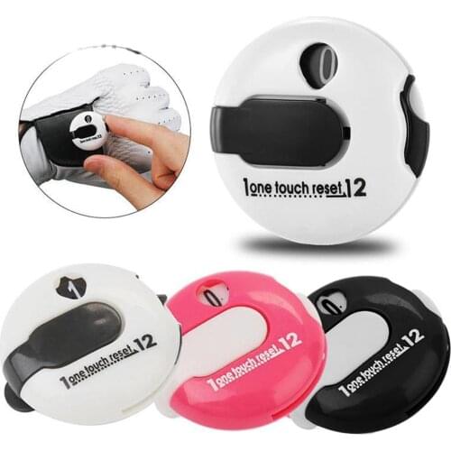1pc golf scorer Mini Portable Outdoor Golf Contra easy Reset Reset Device Golf Accessories Sports Golf counter Stroke Indicator