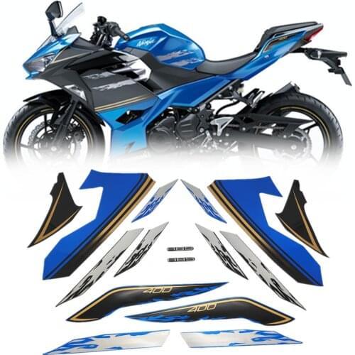 High Quality Fit Ninja 400 Bodywork Fairing Full Kit Decal Motorcycle Applique For Ninja400 Sticker ABS Decorative Protector
