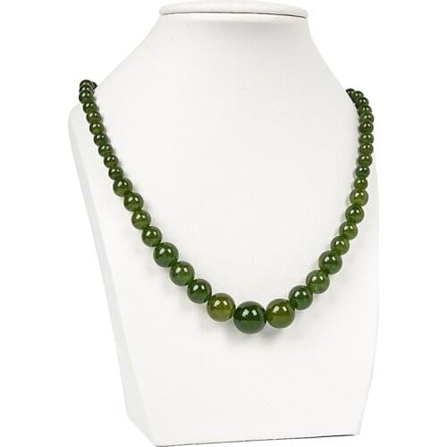 The dark green color is transparent Taiwan jasper and Add Big bright green beads jewelry accessories
