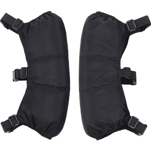 1 Pair Winter Motorcycle Down Knee Pads Thicken Windproof Waterproof Warmer Knee Gurad Knee Protector