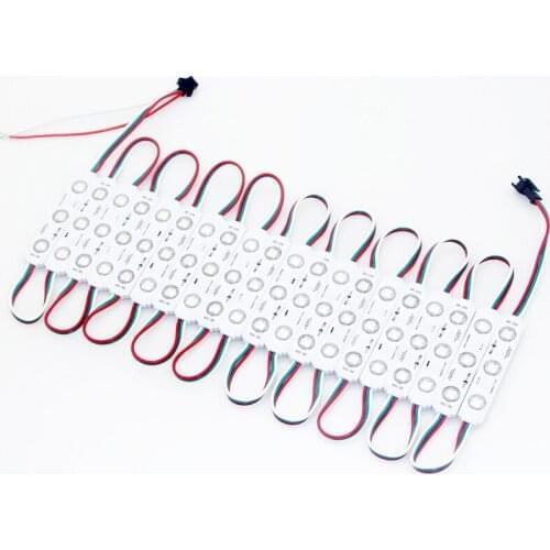 20PCS 12V WS2811 RGB LED Strip 5050 3 LED Dream Color LED Modules IP65 Waterproof For Advertising Letter Led Sign backlight