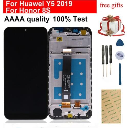 5.71'' For Huawei Y5 2019 LCD Touch Screen Digitizer Assembly For Huawei Honor 8S LCD Display AMN-LX1 Replacement Sensor IPS