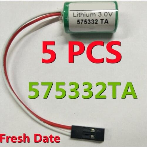 5pcs New For SIEMENS Back-Up Battery 575332TA 3V 6FC5247-0AA18-0AA0 840D Lithium PLC Batteries free shipping