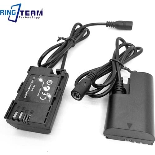 2x LP-E6 DR-E6 Battery DC Coupler for Canon Camera EOS 5D Mark IV III II 5D2 5D3 5D4 5DS 5DSR 6D 7D Mark II 6D2 7D2 60D 70D 80D
