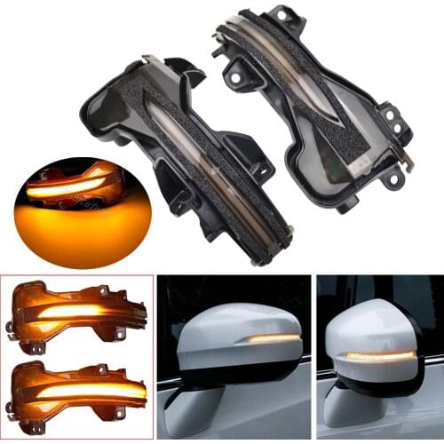 Car LED Dynamic Sequential Blinker Indicator Turn Signal Light For Honda Fit Jazz 2015-2017 City 2015-2016 CR-V 2012-2016
