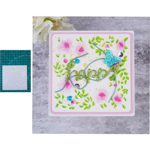 InLoveArts Background Mold Metal Cutting Dies Flower Frame Scrapbook Paper Craft Knife Mould Blade Punch Embossing Stencils Dies