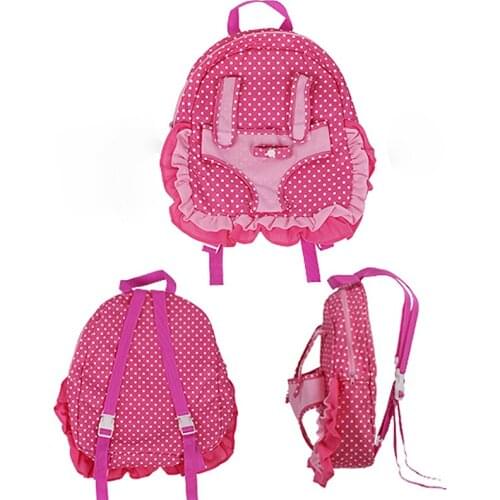 Outgoing Packets Outdoor Carrying Backpack Fit 12 Inch American 30CM Baby Doll Clothes Accessories Girls Toys Generation Gift
