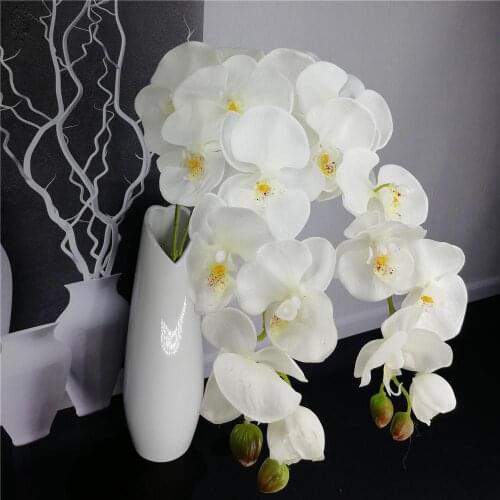 Artificial Butterfly Real Touch Orchid Flowers Simualtion Plants Wedding Home Office table Decor