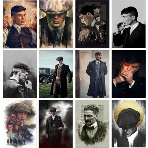 Classic peak canvas painting blind movie posters and prints modern art print murals living room bedroom wall decoration cuadros