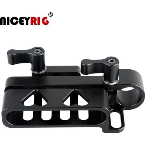 NICEYRIG Mount for Samsung T5 SSD DSLR Camera Cage Rig T5 SSD Holder for BMPCC 4K Blackmagic Cinema Camera 4K Camera Rig Alloy