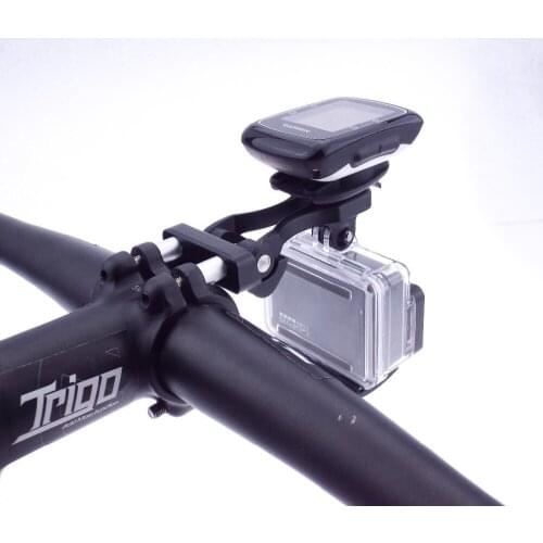TRIGO mobile phone mount and light mount go pro and Garminn edge mount , mounting before stem