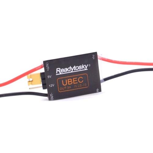 10PCS/lot UBEC BEC Power Module 2-6S 5V/3A / 12V/3A Adjustable Switchable BEC RC Parts for FPV