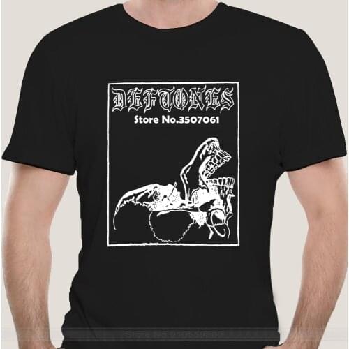 New Short Sleeve long Sleeve Round Collar Mens T Shirts Fashion shubuzhi Deftones - Skull - T-shirt coat clothes tops