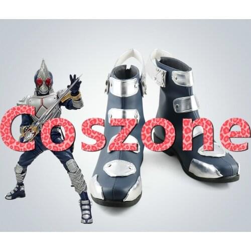 Kamen Rider Blade Cosplay Shoes Boots Masked Rider Halloween Carnival Cosplay Costume Accessories