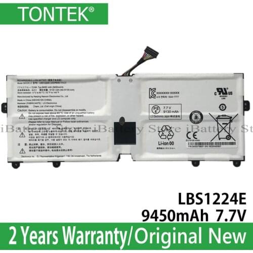 9450mAh 7.7V Genuine LBS1224E Battery For LG Gram 2018 14Z980 15Z980 13Z980 15Z980-G LBR1223E Original Batteria Akku