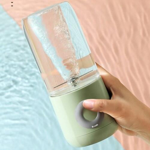 Portable Blender Electric USB Mixer Juicer Machine 500ml Mini Food Smoothie Processor Hand held Personal Fruit Squeezer Juicer