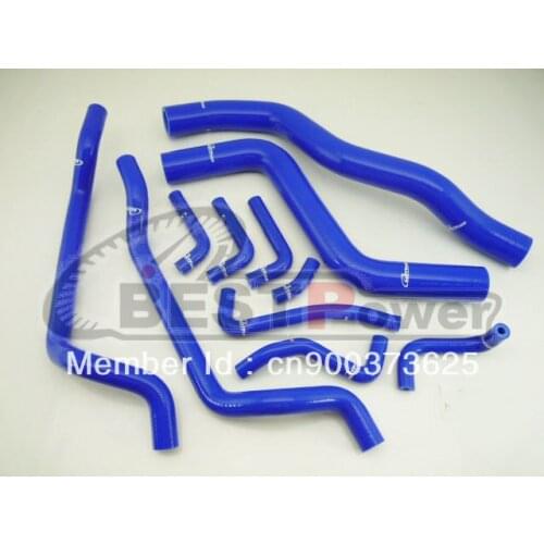 Silicone Radiator hose Pipe/Heater Hose for 95 96 97 98 99 Mitsubishi Eclipse