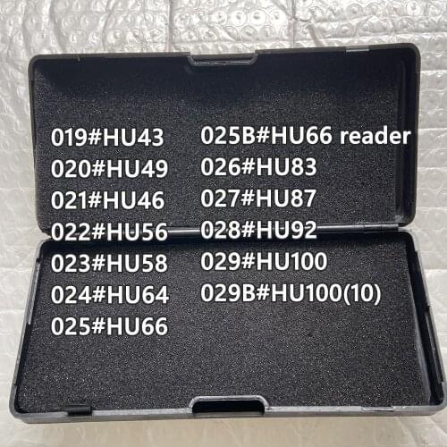 19-29 LiShi 2 in 1 HU43 HU49 HU46 HU56 HU58 HU64 HU66 HU83 HU87 HU92 HU100 HU100 10 cut Locksmith Tool