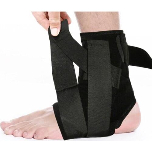 1 pair 3D Sport Ankle Brace Protector Compression Ankle Support Pad Elastic Nylon Strap Brace for Football Basketball volleyball