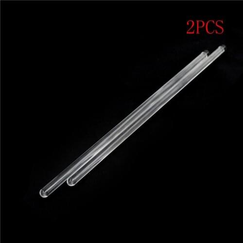 2pcs 6*200mm Lab Use Diameter: 6mm tir Glass Stirring Rod Laboratory Tool