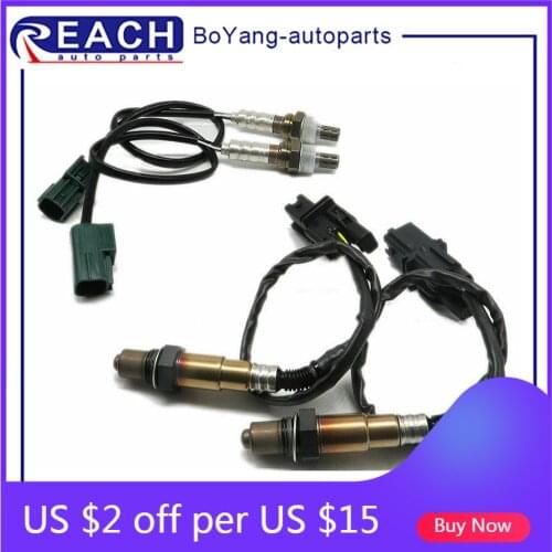 4pcs Air Fuel Ratio Oxygen Sensor O2 Oxygen Sensor Upstream Downstream for Nissan Armada Titan Infiniti QX56 5.6L Auto Parts
