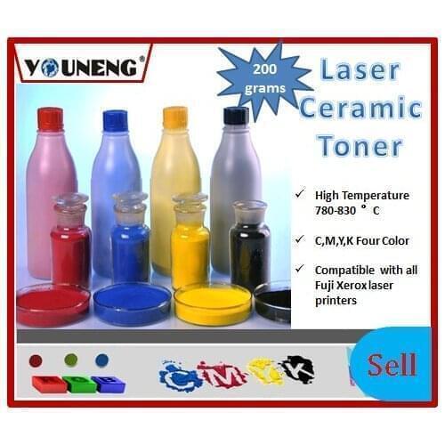 800 degree high temperature color ceramic toner powder Compatible For Ricoh and Xerox model vitrotype Print